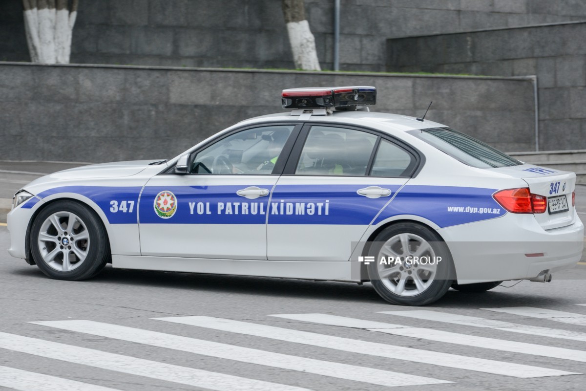 Yol polisi ötmə qaydalarının pozulması ilə bağlı sürücülərə müraciət edib