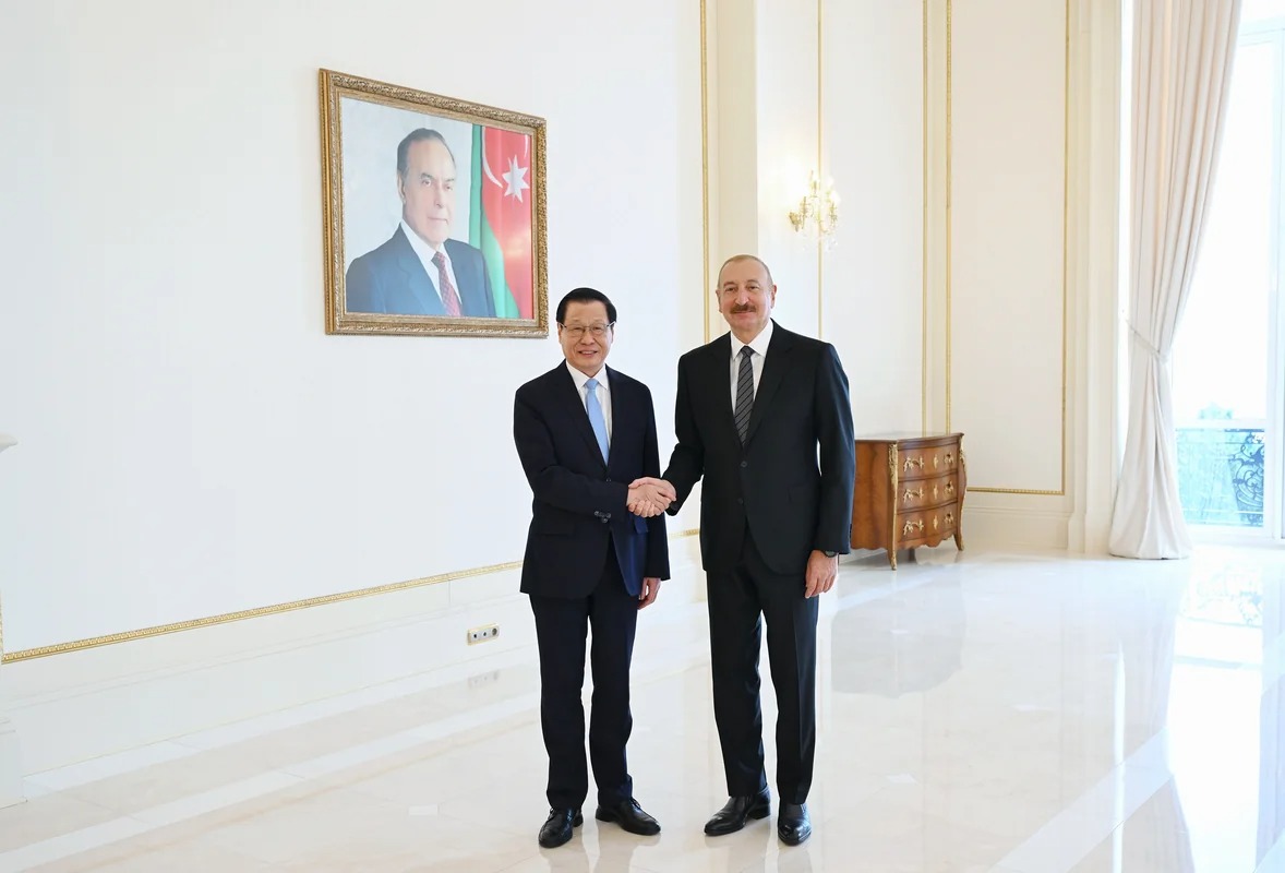 İlham Əliyev Çinin baş prokurorunu qəbul edib