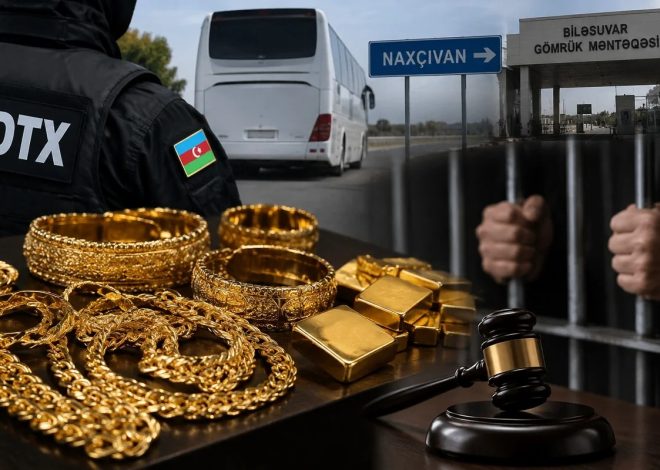 Külli miqdarda qızılı Türkiyəyə aparmaq istəyən şəxslərə hökm oxundu