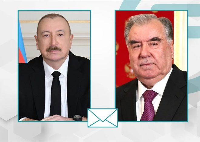 İlham Əliyev Emoməli Rəhmonu təbrik edib