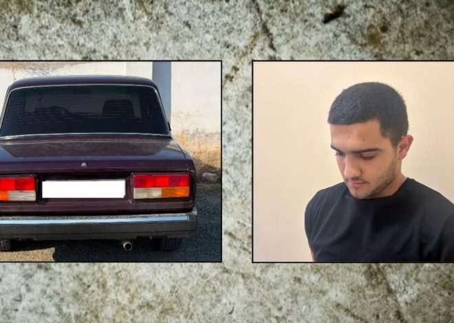 Avtoxuliqanlıq edən sürücü həbs olundu