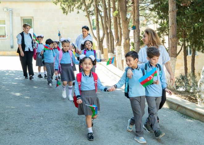 Bu gün uşaq evlərindən 39 uşaq birinci sinfə gedir