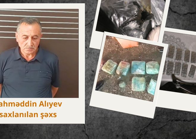 Yardımlıda 8 kiloqram narkotik vasitə aşkarlanıb