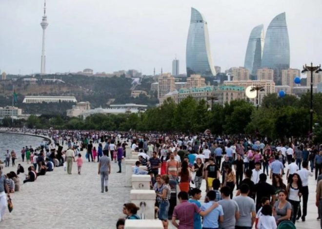 Azərbaycan əhalisinin sayı AÇIQLANDI