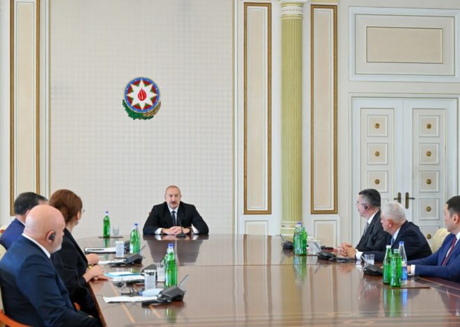 Prezident: “Enerji təhlükəsizliyi ilə bağlı məsələlər bugünkü şəraitdə mühüm əhəmiyyət kəsb edir”