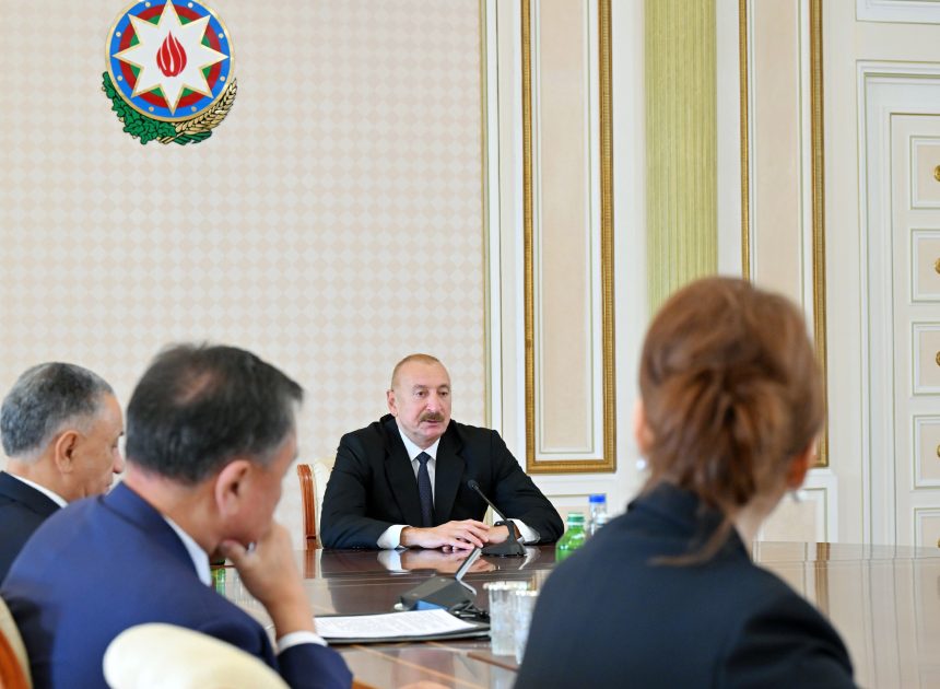 Prezident: “Gənc nəslin vətənpərvərlik, milli prinsiplərə sadiqlik ruhunda tərbiyə olunması da çox vacibdir”