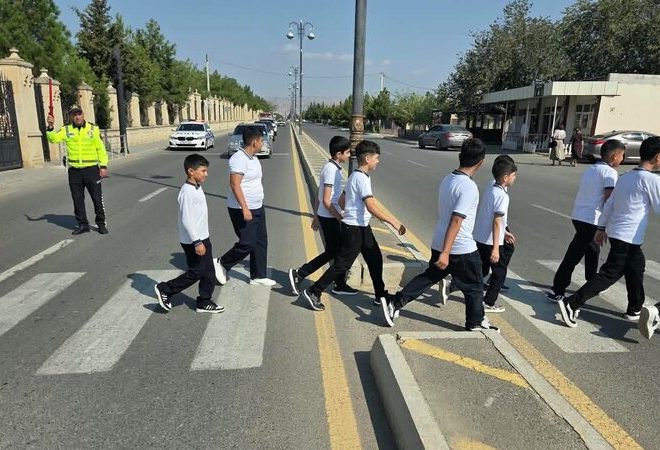 Hacıqabulda “Diqqət uşaqlar” devizi altında tədbir keçirildi