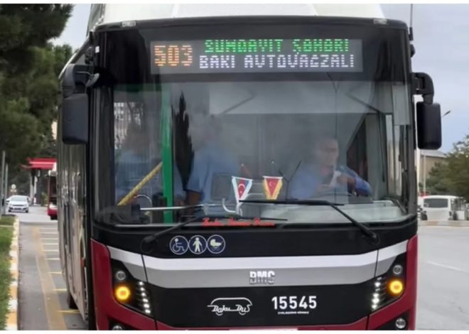 AYNA: 130, 142, 500, 503 və 508 nömrəli marşrutlar “Şamaxinka”da dayanmayacaq