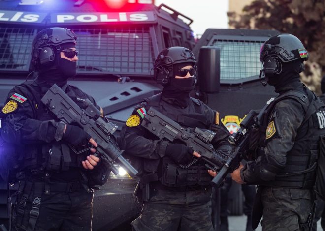 Polis əməkdaşlarına silahlı müqavimət göstərən şəxs zərərsizləşdirildi
