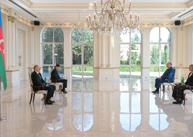 Prezident Estoniyanın ölkəmizə yeni təyin olunmuş səfirini qəbul edib