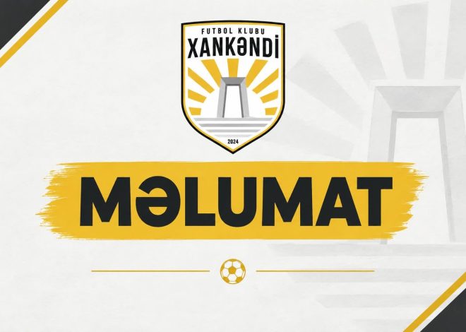 “Xankəndi” FK bir ay sonra Xankəndiyə qayıdır.