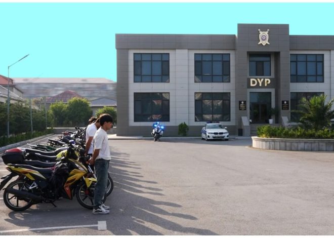 Sumqayıtda qaydaları pozan 22 motosiklet sürücüsü saxlanılıb