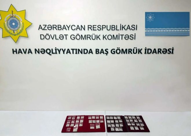 Bakıya 4 milyon manatlıq brilyantla gəldi