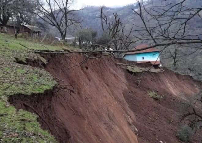 Quba-Xınalıq yolunda sürüşmə olub, hərəkət dayanıb