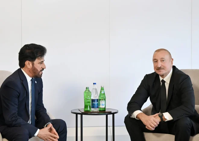İlham Əliyev Beynəlxalq Avtomobil Federasiyasının prezidenti ilə görüşdü