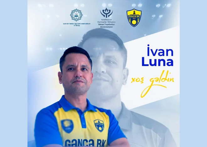 “Gəncə” meksikalı mütəxəssis İvan Luna ilə müqavilə imzalayıb
