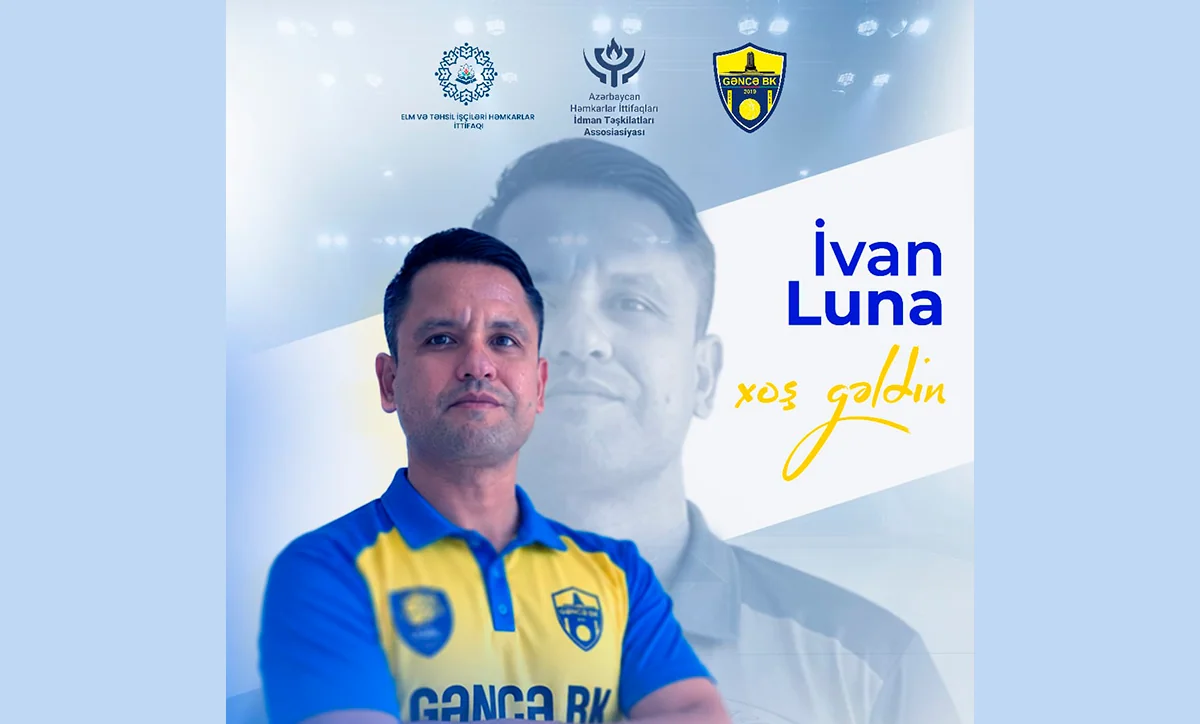“Gəncə” meksikalı mütəxəssis İvan Luna ilə müqavilə imzalayıb