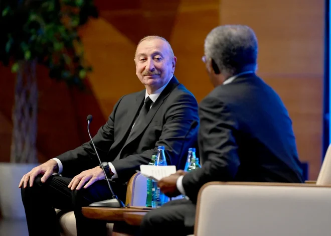 Azərbaycan Prezidenti: “Regionumuzda geosiyasi vəziyyət dəyişsə, biz təchizatçılar üçün yenə də çox cəlbedici olacağıq”