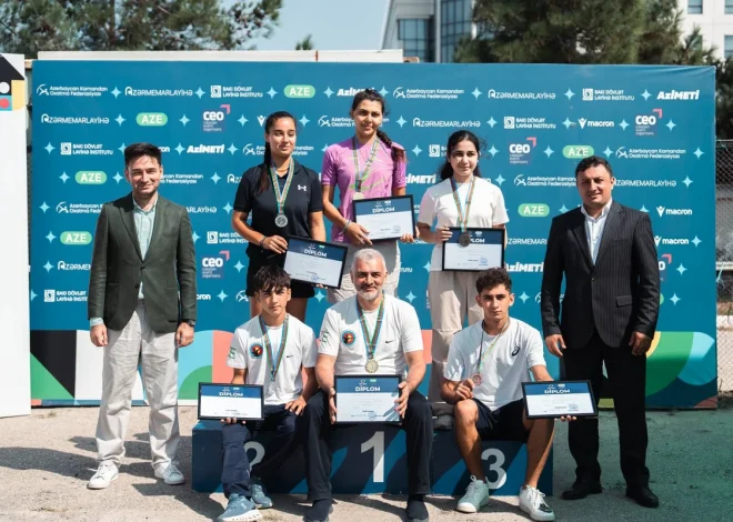 Kamandan oxatma üzrə Bakı şəhər çempionatın qalibləri müəyyələşib