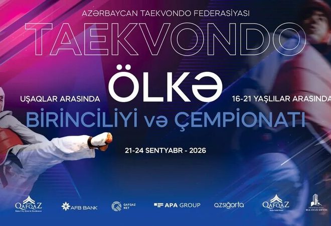 Bakıda taekvondo üzrə “Koreya Səfiri Kuboku” turniri keçiriləcək