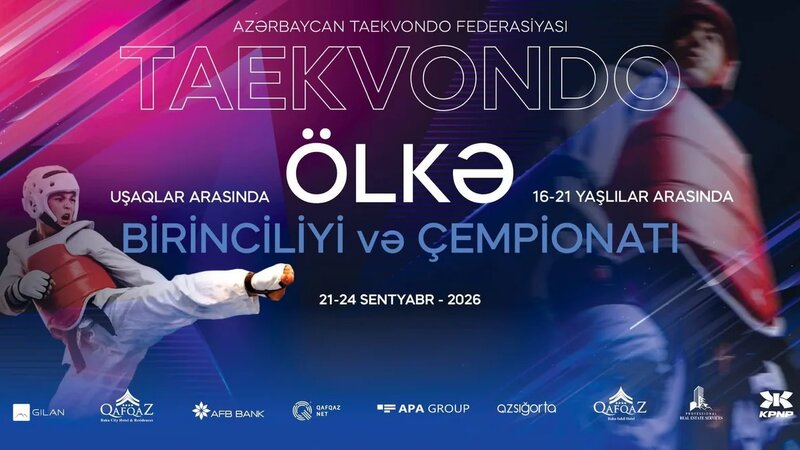 Bakıda taekvondo üzrə “Koreya Səfiri Kuboku” turniri keçiriləcək