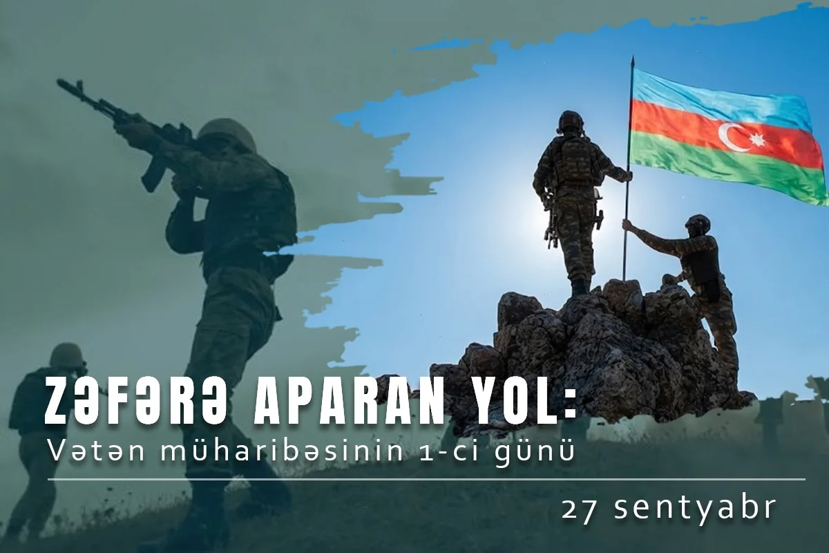 Vətən müharibəsinin birinci günü: Altı ərazi işğaldan azad edildi