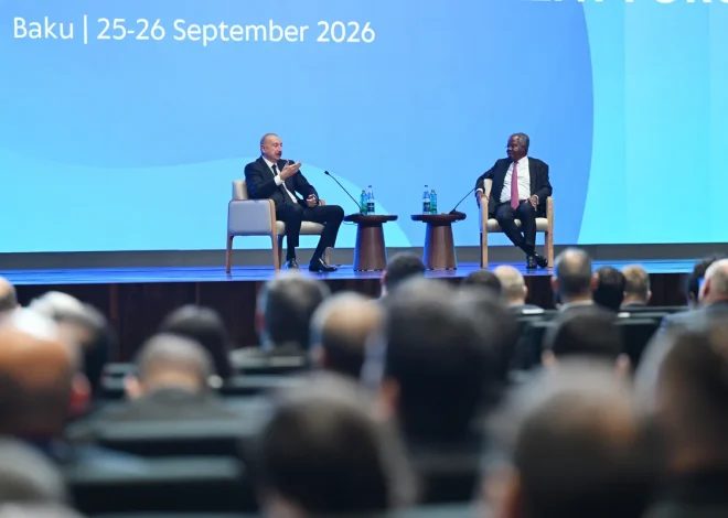 İlham Əliyev: “Azərbaycan dünyada ən təhlükəsiz yerlərdən biridir”
