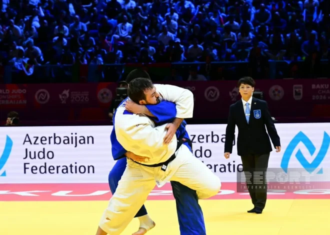 Azərbaycan millisi Bakıda cüdo üzrə dünya çempionatının son günündə Avstriya ilə qarşılaşacaq