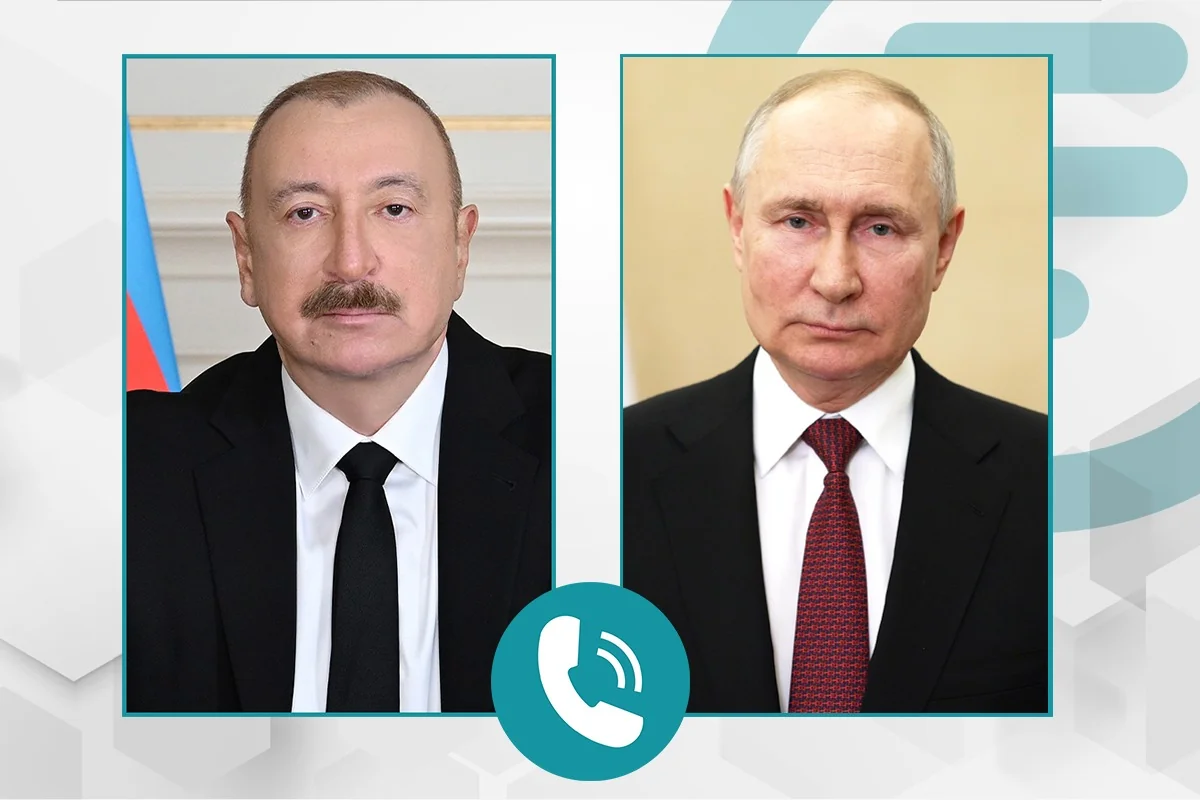 İlham Əliyev Vladimir Putinə zəng etdi