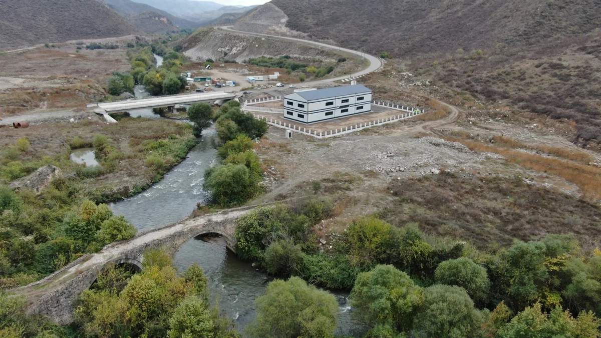 Qubadlıda ilk su elektrik stansiyası tikilir