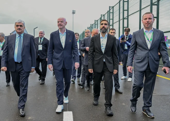FIFA U-15 dünya çempionatına start verildi: Rəsmilərin Hövsan Yarış Kompleksinə səfəri baş tutub