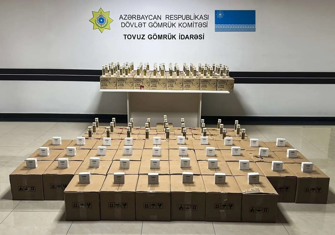 Gömrükdə bəyan edilməyən külli miqdarda kosmetik vasitə aşkarlandı