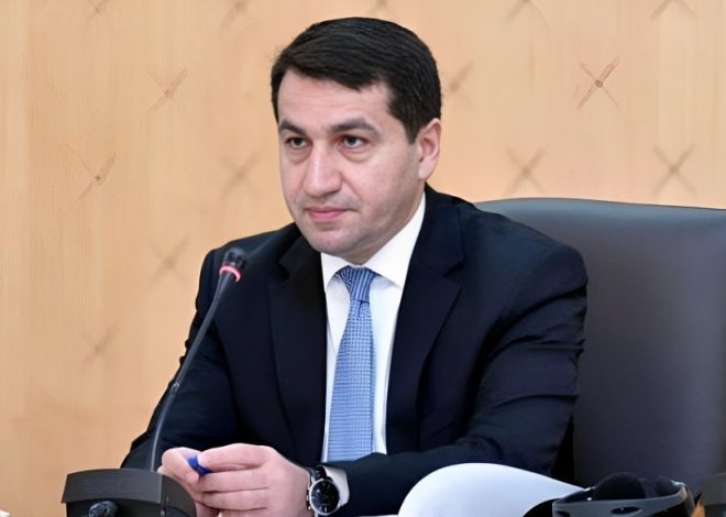 Hikmət Hacıyev: Azərbaycan Ermənistan hökumətini öz cəmiyyətini sülhə hazırlamağa çağırır