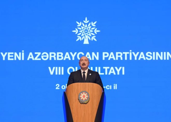 Azərbaycan Prezidenti: “Şanlı Zəfərimizdən sonra fəaliyyətimiz ərazi bütövlüyümüzün tam bərpasına istiqamətləndirilmişdi”