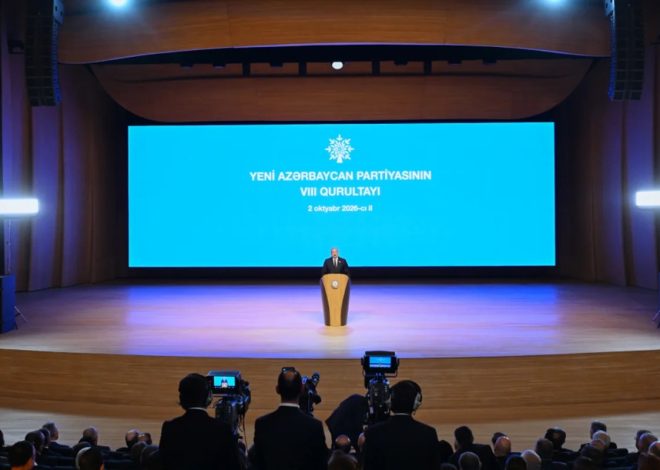 Prezident: “Azərbaycan nadir ölkələrdəndir ki, bütün növ enerji resurslarını istehsal edir, hasil edir və ixrac edir”