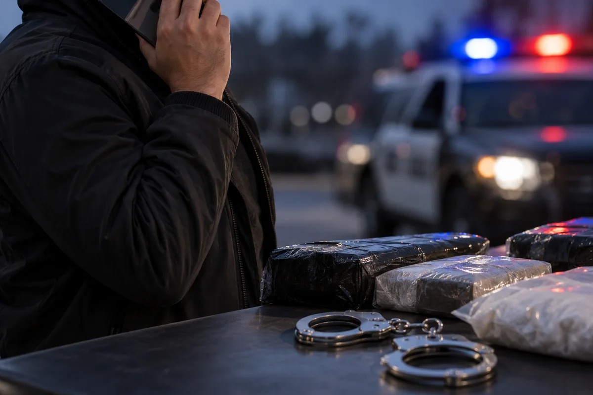 Qaxda polis əməliyyatı: Narkotacirlərin telefon danışıqları yayıldı
