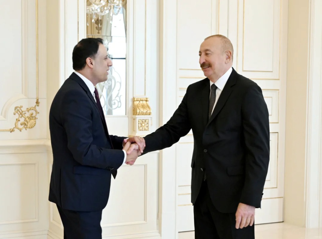Azərbaycan Prezidenti Böyük Britaniyanın ticarət üzrə dövlət nazirini qəbul edib – Foto