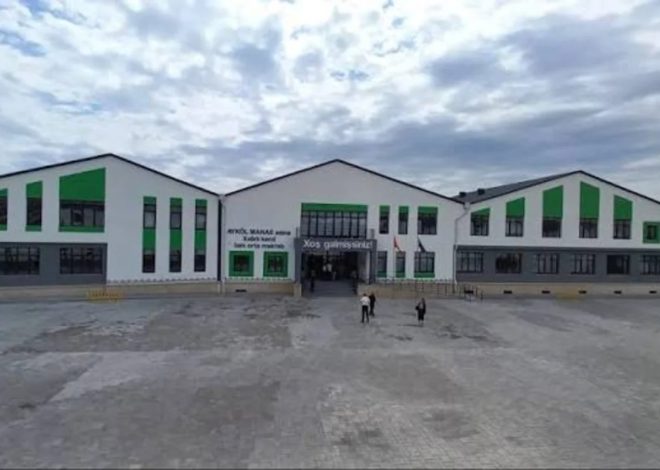 Ağdamda Xıdırlı kənd məktəbinə Ayköl Manasın adı verildi