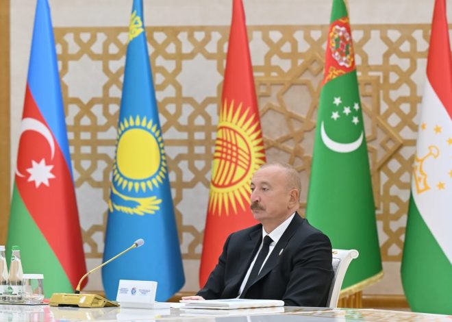 Türkmənbaşıda Azərbaycan və Mərkəzi Asiya Dövlət başçılarının 8-ci Məşvərət görüşü keçirilib