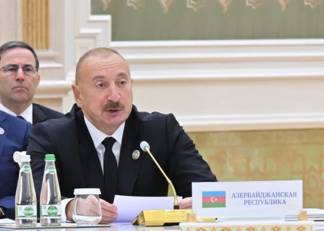 Prezident: “Nəqliyyat Mərkəzi Asiya dövlətləri ilə Azərbaycan arasında əməkdaşlığın əsas sahələrindən biridir”