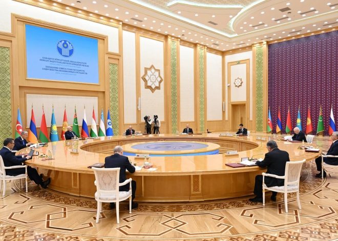 İlham Əliyev MDB Dövlət Başçıları Şurasının məhdud tərkibdə iclasında iştirak edib