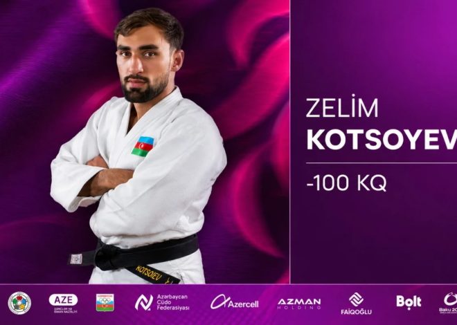 Bakıda cüdo üzrə dünya çempionatı: Zelim Kotsoyev mübarizəyə başlayır