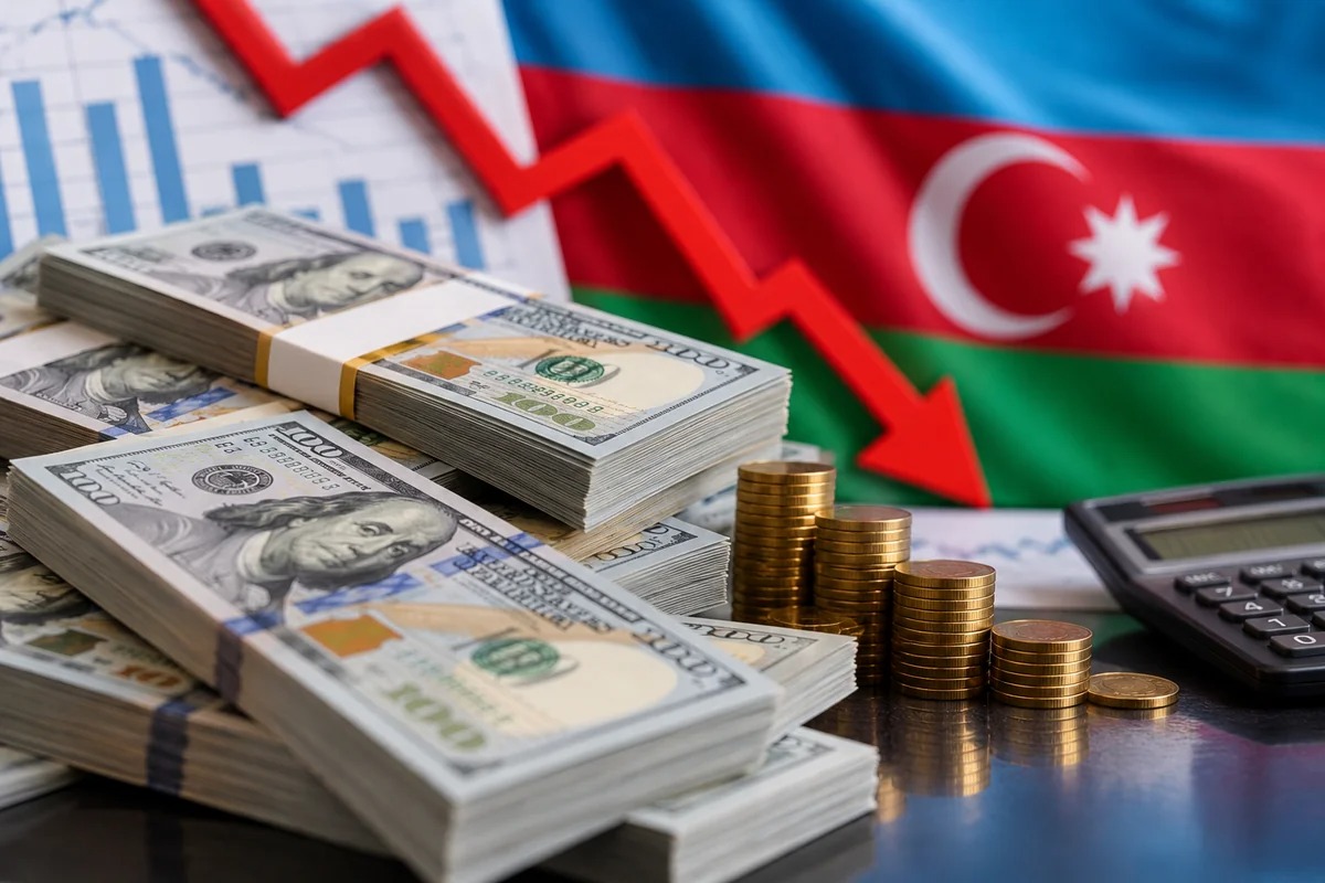 Azərbaycanın xarici dövlət borcu azalıb