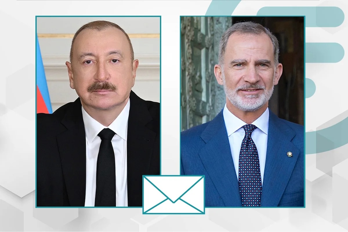 İlham Əliyev İspaniya Kralını təbrik edib