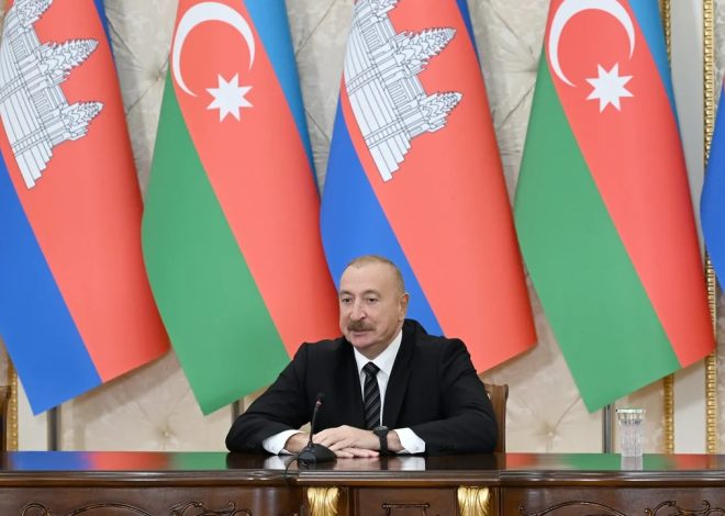 İlham Əliyev: “Kamboca ilə beynəlxalq təşkilatlarda çox sıx əməkdaşlıq edirik”