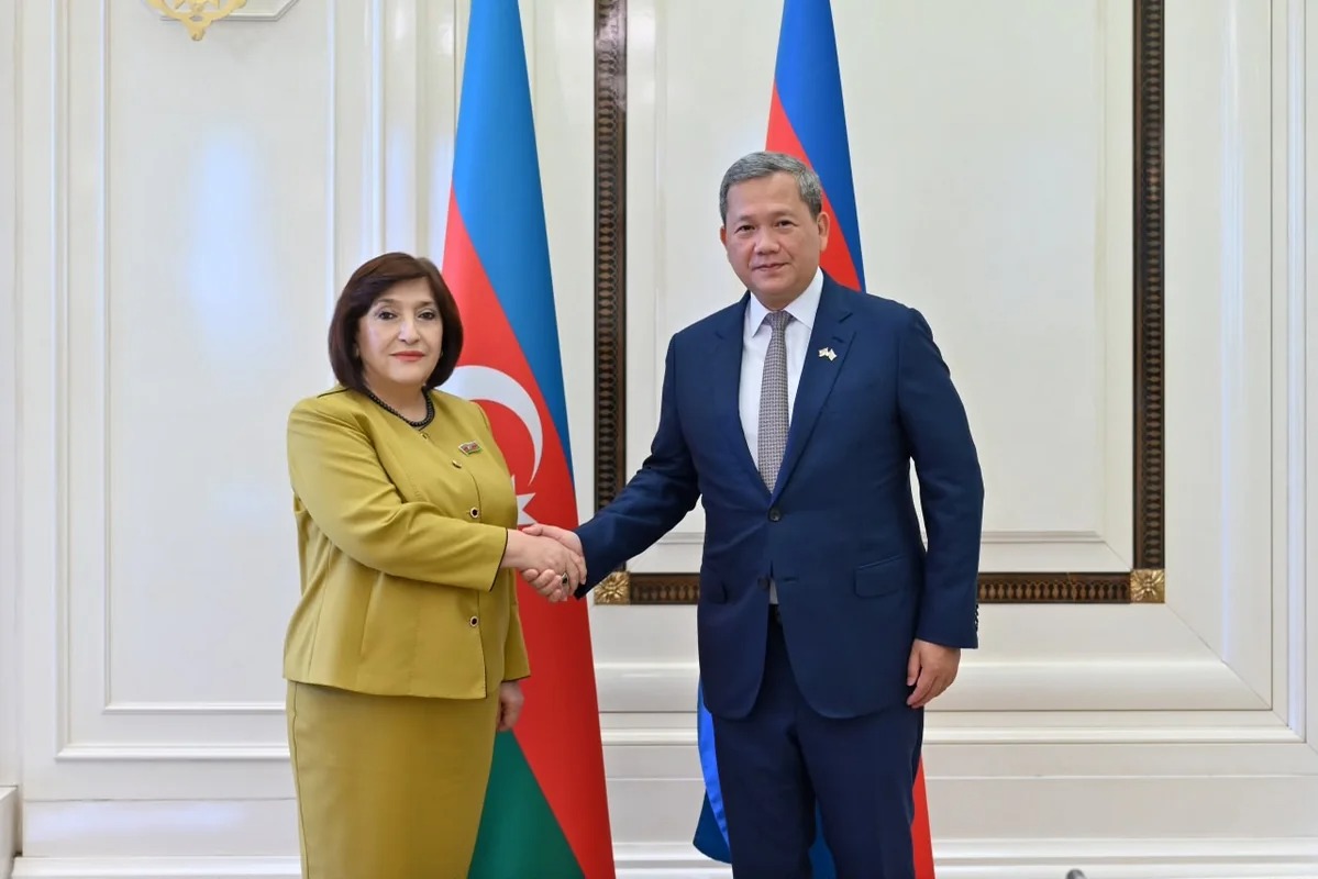 Sahibə Qafarova Hun Manet ilə görüşüb