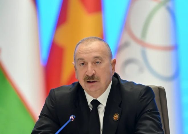 Azərbaycan Prezidenti AQEM-in Zirvə Toplantısında Ermənistanın işğalçılıq siyasətindən danışıb