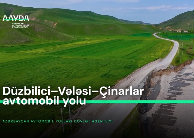 Şabran rayonunda sel nəticəsində zədələnmiş yol infrastrukturu bərpa olunub