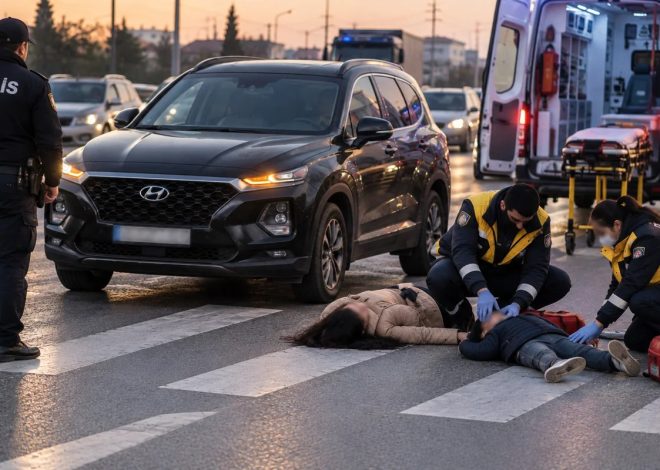 Ceyranbatanda ana və övladını maşın vurub