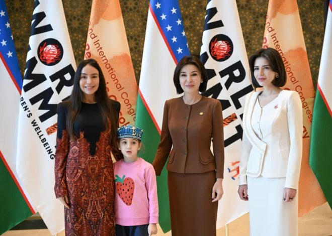 Leyla Əliyeva Səmərqənddə uşaqların rifahına dair Ümumdünya Sammitində iştirak edib